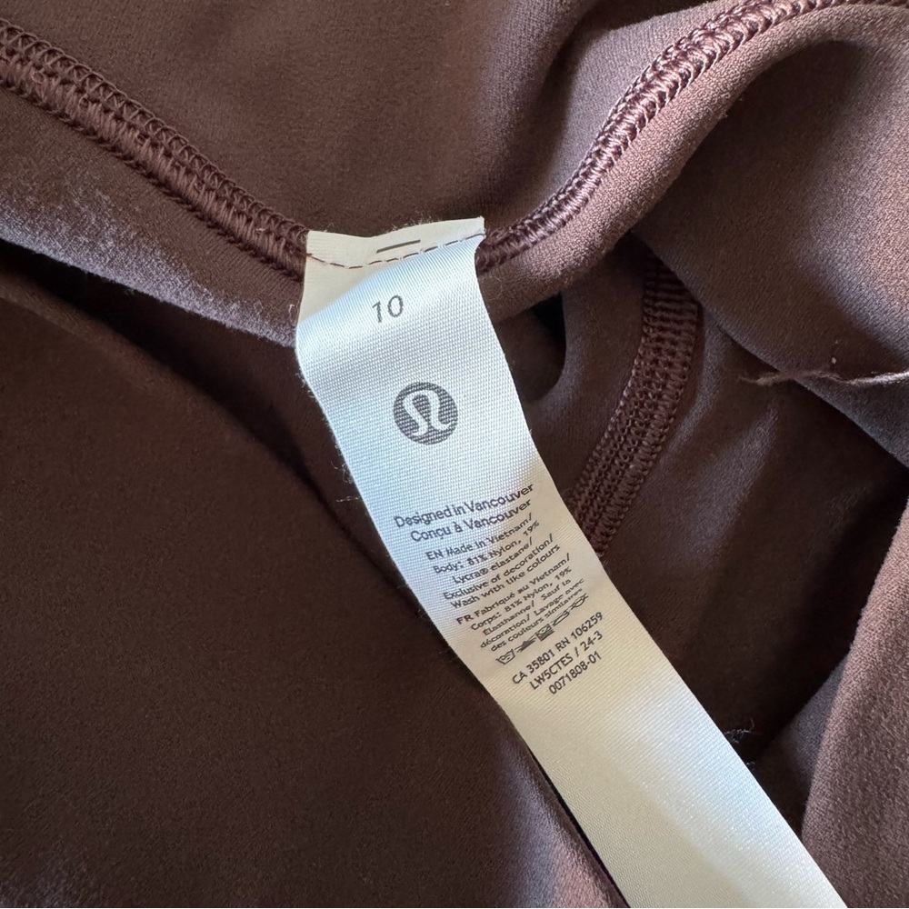 lululemon Align High-Rise Pant 28" in Espresso - Picture 4 of 6